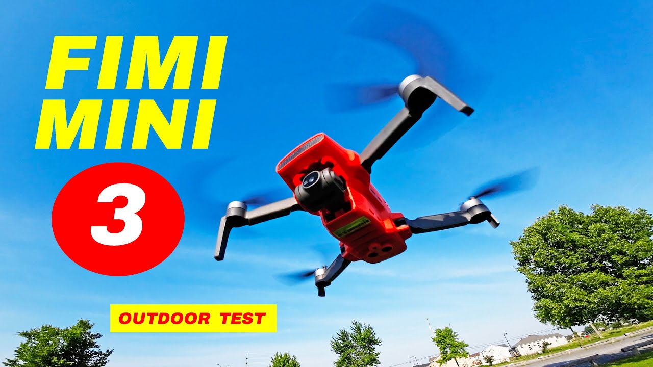 FIMI Mini 3 - 4K Camera Drone - OUTDOOR FLIGHT TEST
