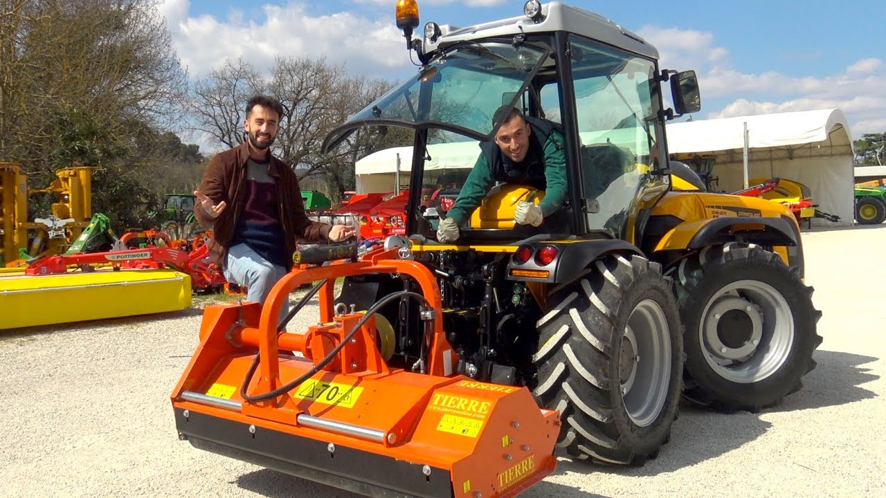 COME SI GUIDA UN TRATTORE REVERSIBILE??