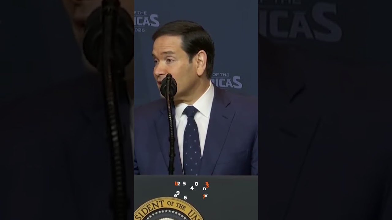 Secretario Marco Rubio en Shield of the Americas, Doral 2026