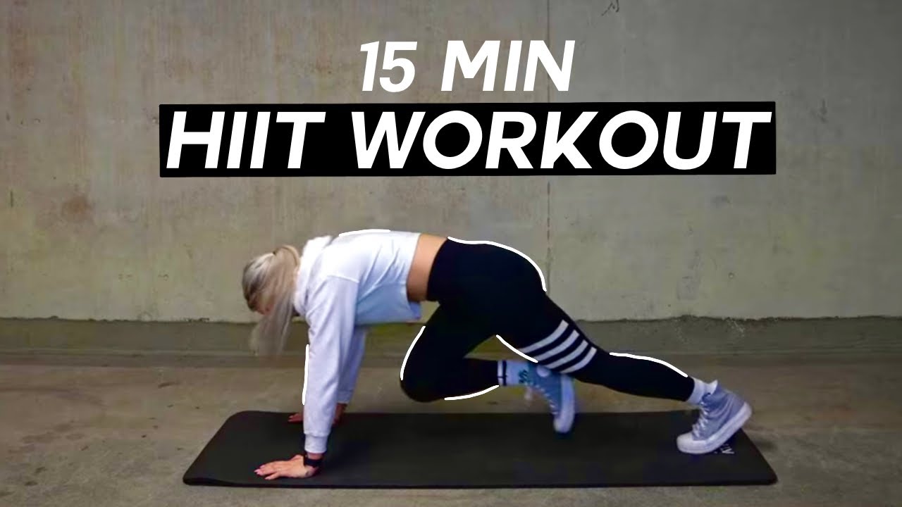 15-МИНУТНАЯ HIIT-ТРЕНИРОВКА ДЛЯ СЖИГАНИЯ ЖИРА! #35