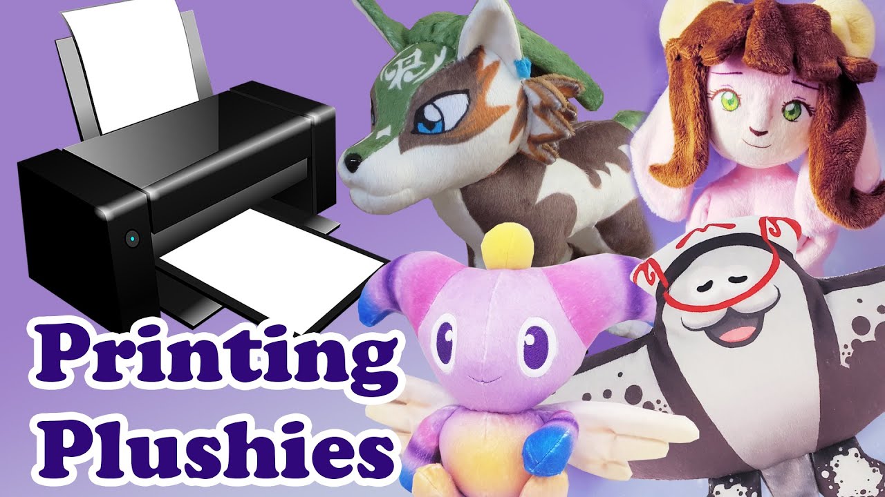 How to Print Plushies: Designing and Printing Fabric