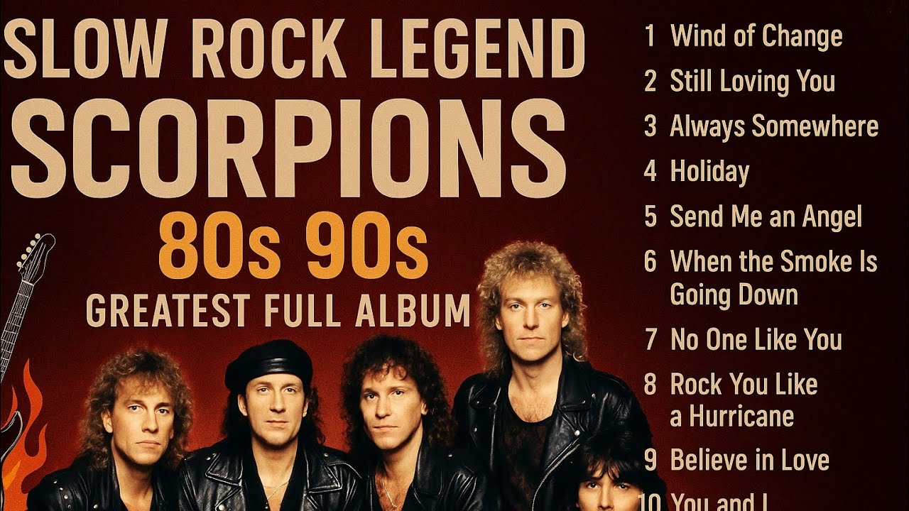 Scorpions Slow Rock 80s 90s | Greatest Full Album of All Time