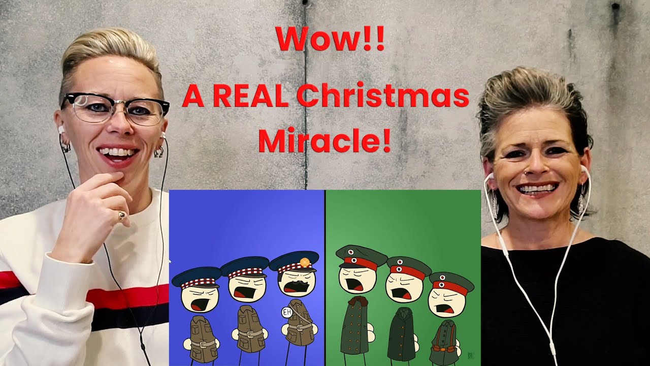 American Couple Reacts: WWl Christmas Truce: Silent Night- British & German Troops-First Time!!