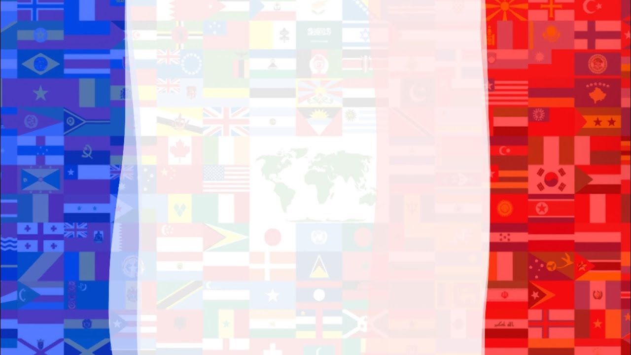 All flags in the world: PART 8!!!!! French regions + territories (special flag of the day!)