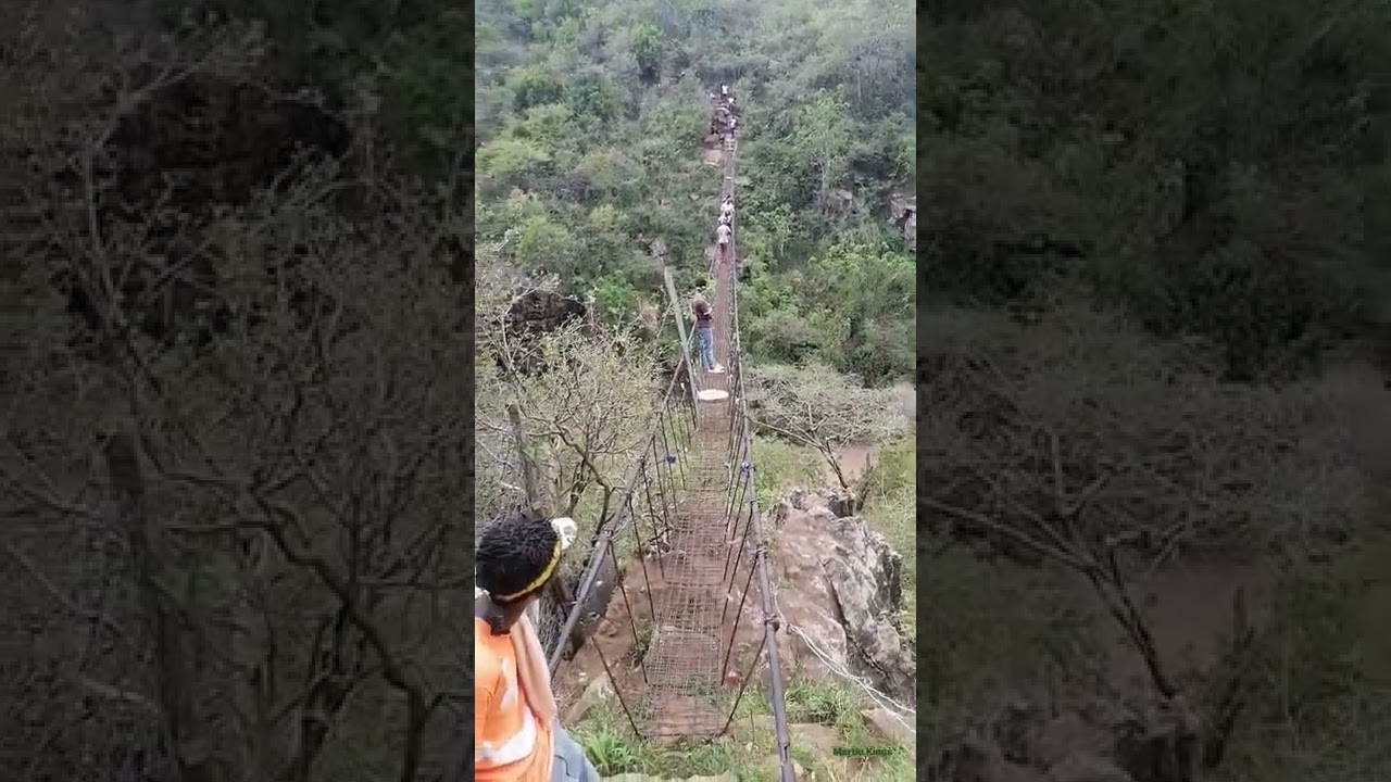KITENGELA HOT GLASS SCARY BRIDGE #shorts #kitengelahotglass