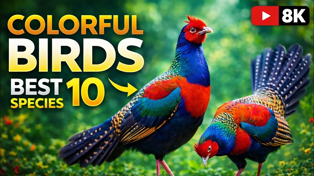 World’s Most Colorful Birds You Won’t Believe Exist 🤯🦜