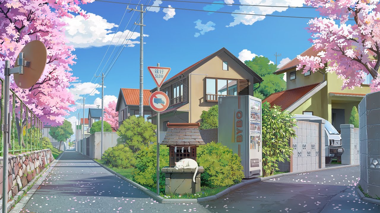 as spring blossoms. 🌸 anime lofi vibes