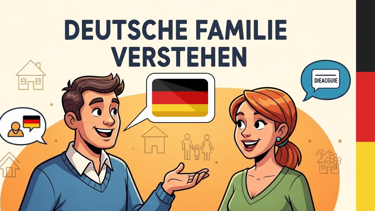Deutsch lernen: Wie man auf Deutsch über seine Familie spricht | Deutscher Dialog