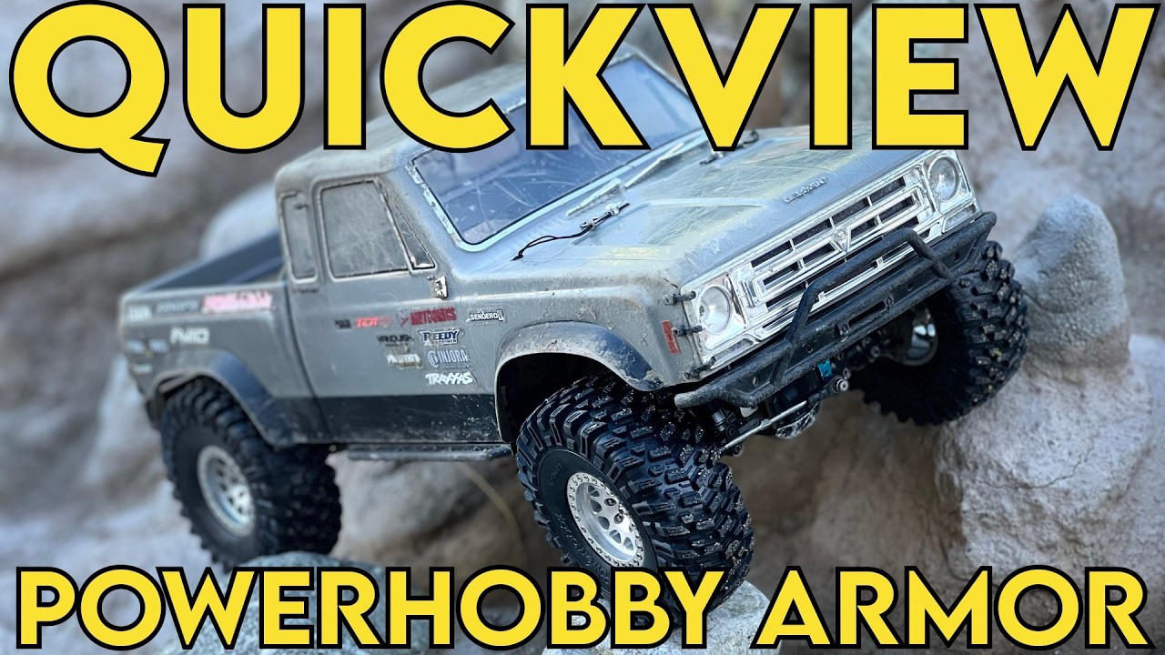 Краткий обзор Crawler Canyon: 1,9-дюймовая мягкая броня Powerhobby Armor