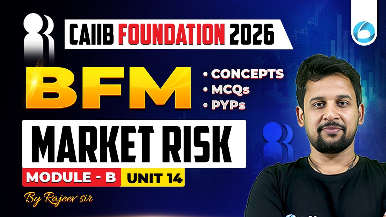 CAIIB BFM Module B Unit 14 | Market Risk | CAIIB Foundation 2026 | CAIIB Oliveboard
