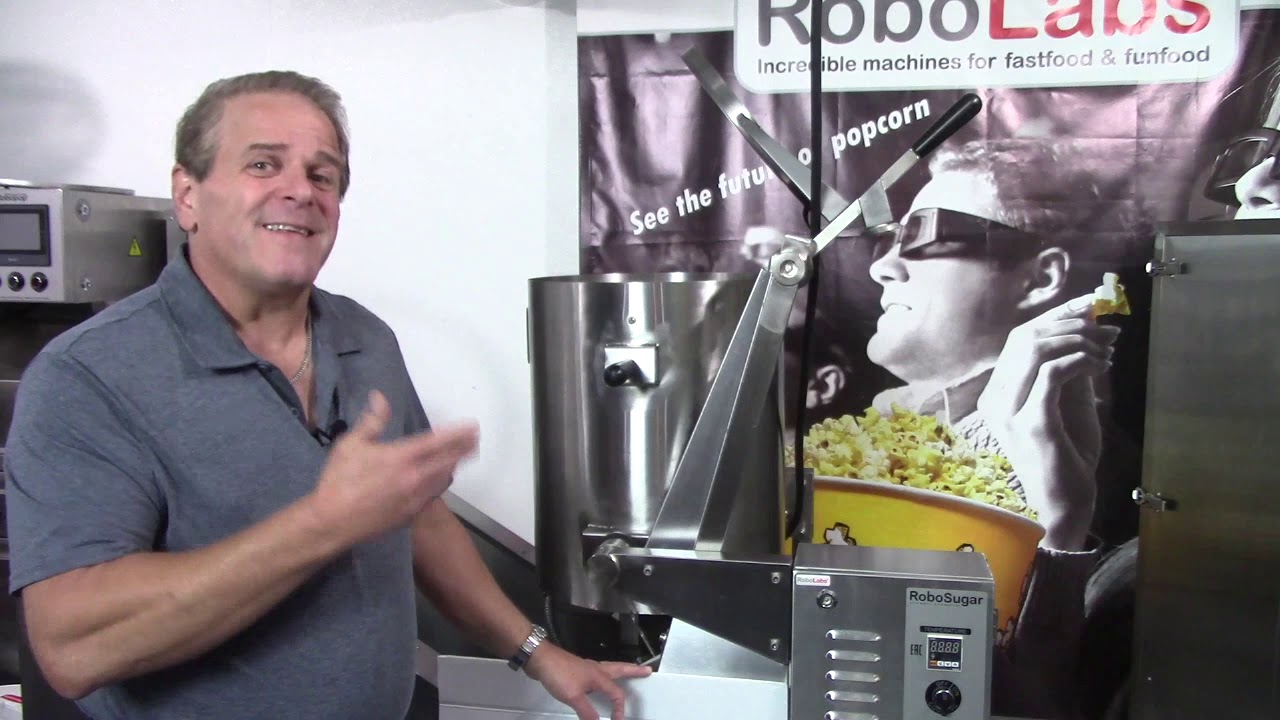 Making Savory Popcorn with the RoboSugar 10