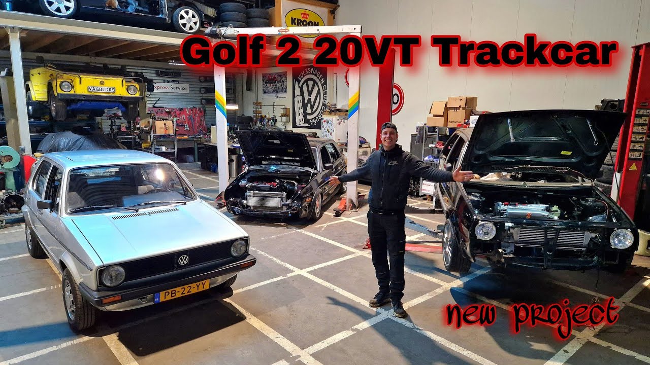 Street legal Golf 2 20VT Trackday car build
