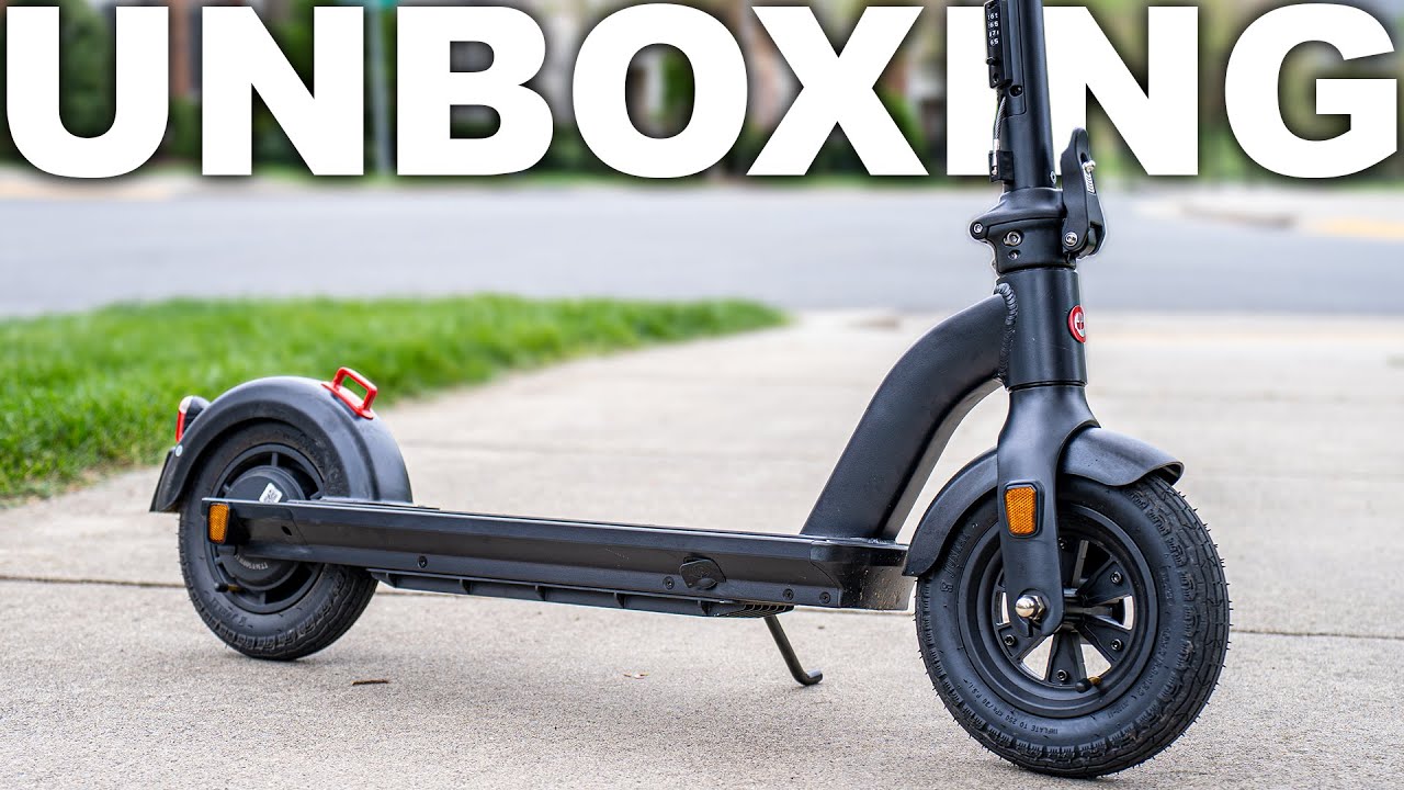 Gotrax G4 Series E-Scooter Unboxing & Setup