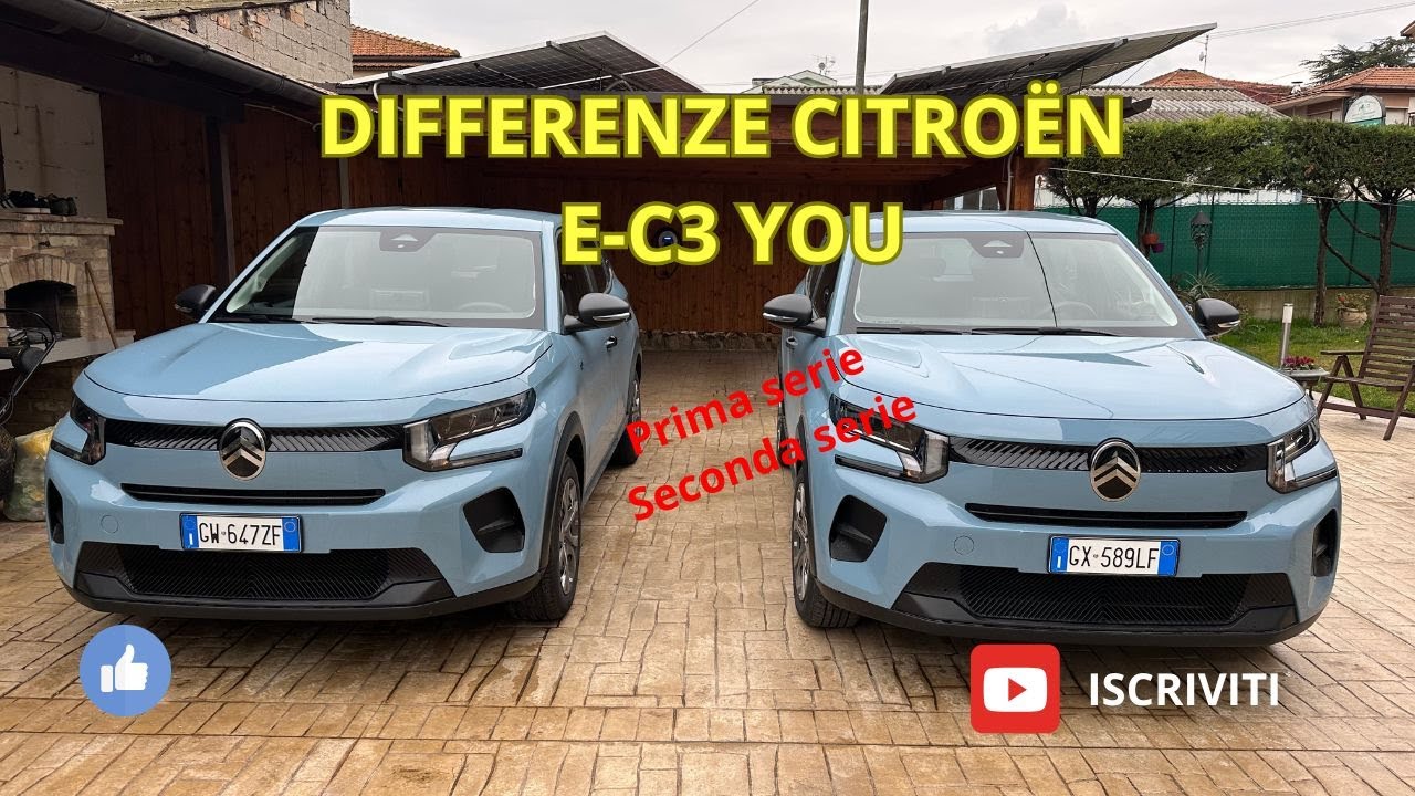 DIFFERENZE CITROËN e-c3