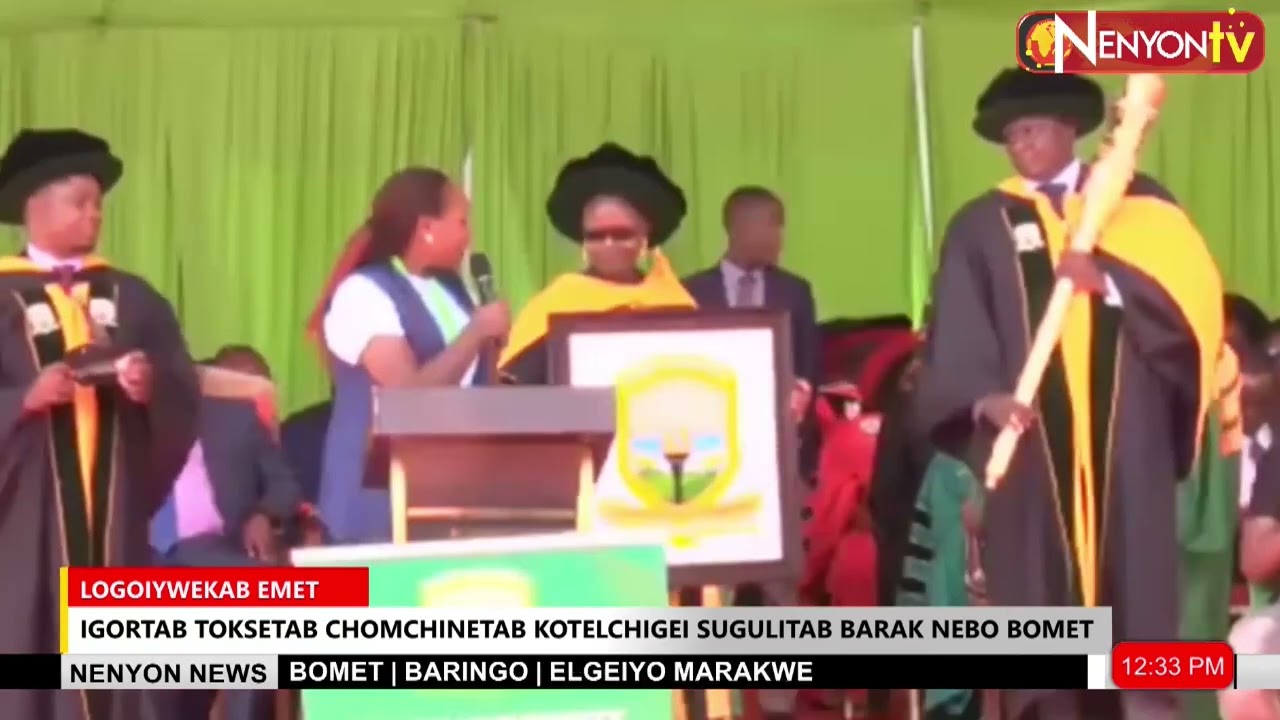 CELEBRATIONS AT BOMET UNIVERSITY AFTER RECEIVING HISTORIC CHARTER