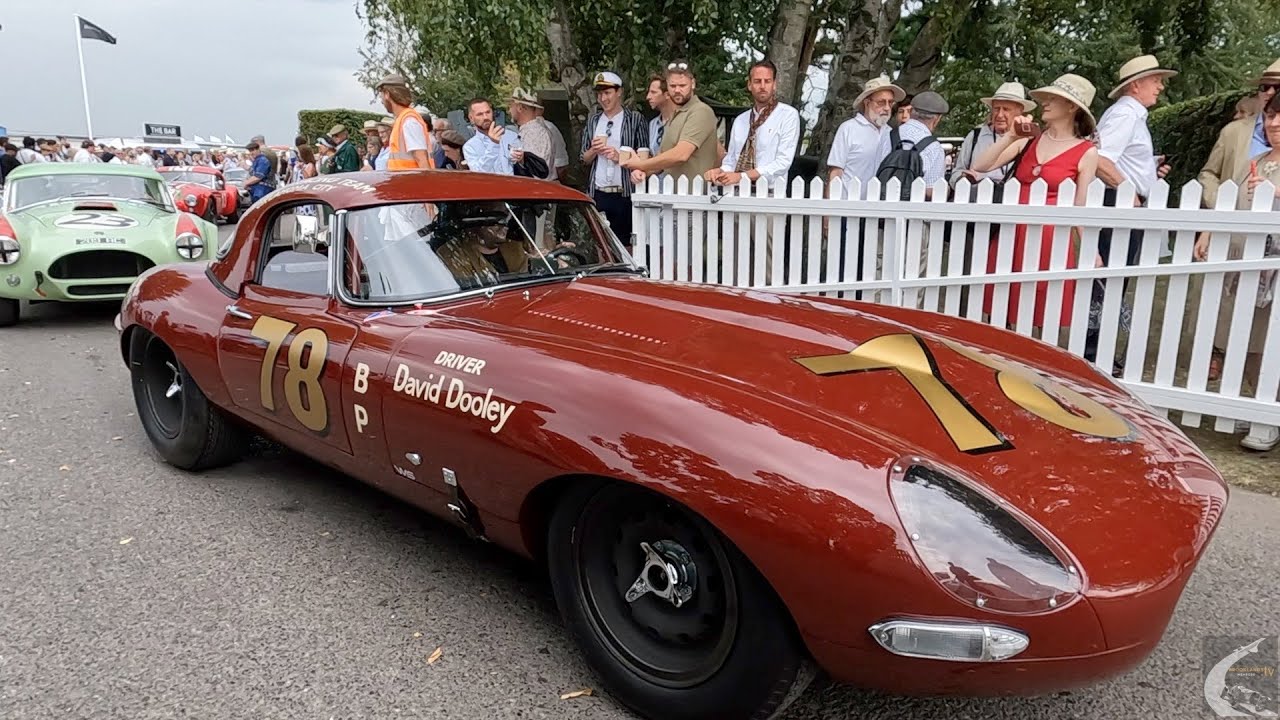 Goodwood Revival. The RAC TT Celebration Cars Assembly.