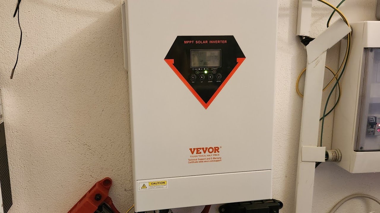 Inverter Vevor 6kw, efficienza incredibile