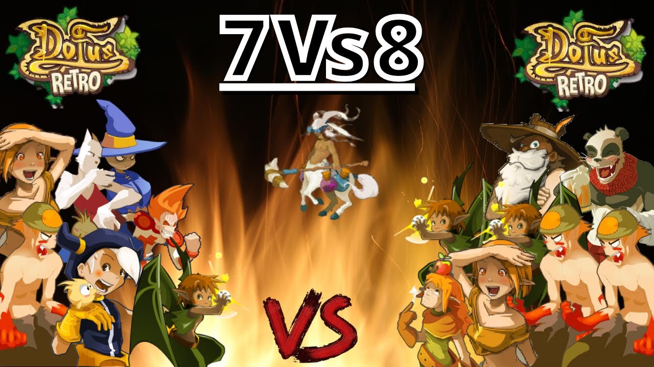 [Dofus Retro Eratz Pvp Multi] 8 Vs 7 - Guild Of Eratz Vs Reborn