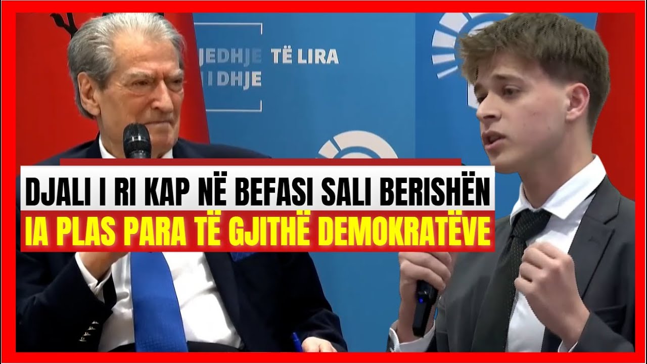 Djali i ri trondit Berishën, e kap në befasi: Rama më del para dhe...