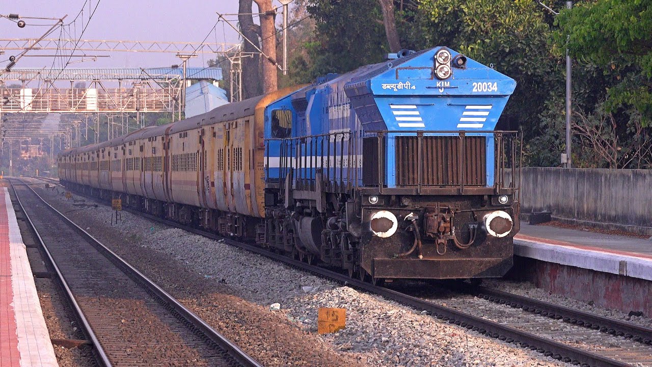 [20-in-1] DIESEL AND ELECTRIC TRAINS OF SWR| FRESHLY POH'eD WDP 4's AT BENGALURU URBAN 😍: PART - 99A