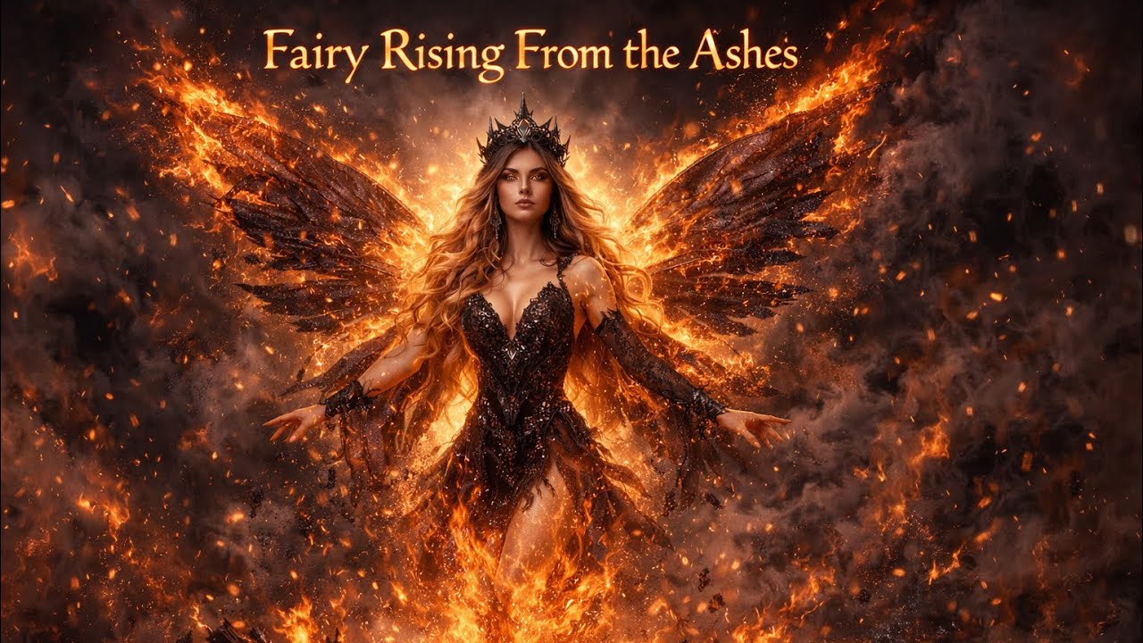 Wings of Her Own – Fairy Rising from the Ashes