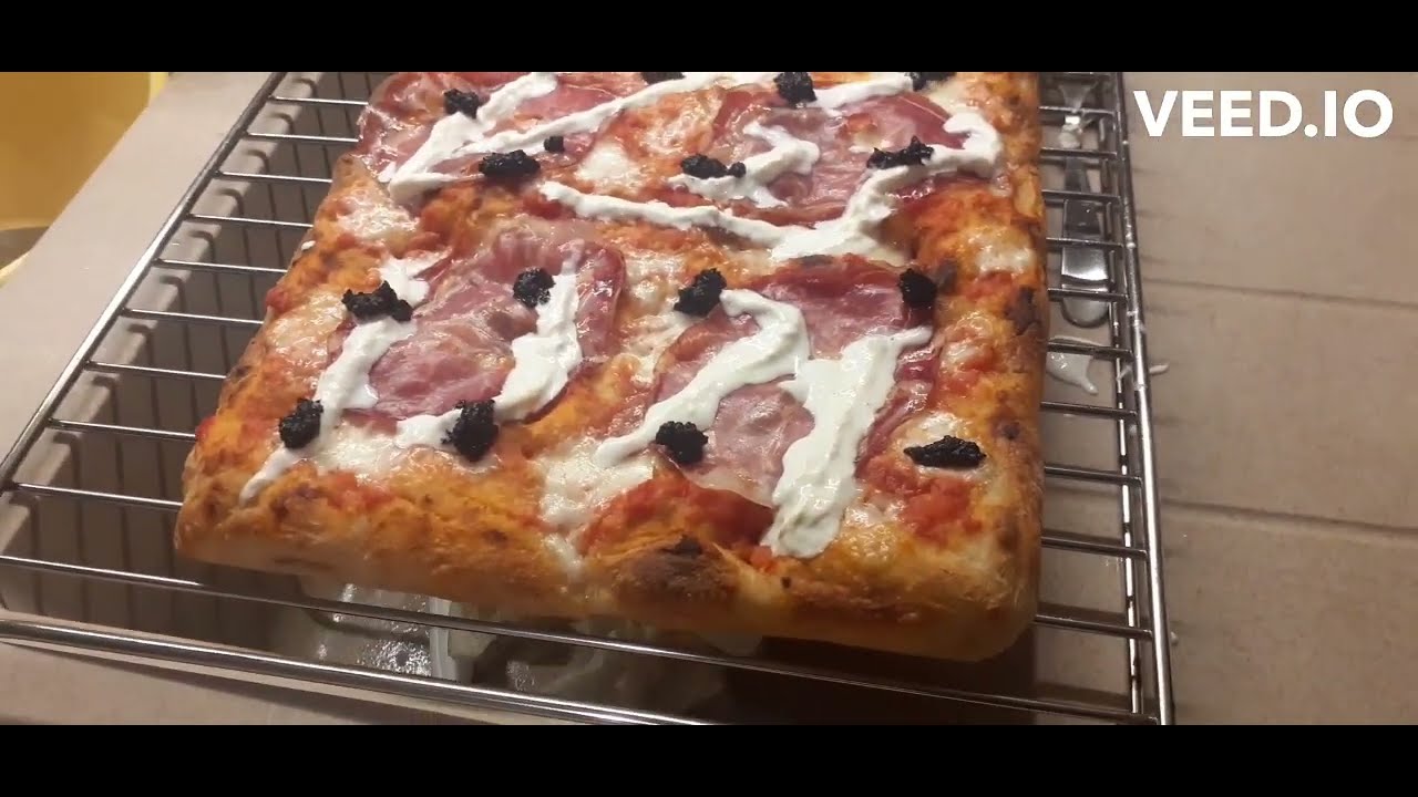 Pizza in Teglia alla Romana / Stesura e cottura in forno Effeuno P134HA Evolution!!!💪💪💪