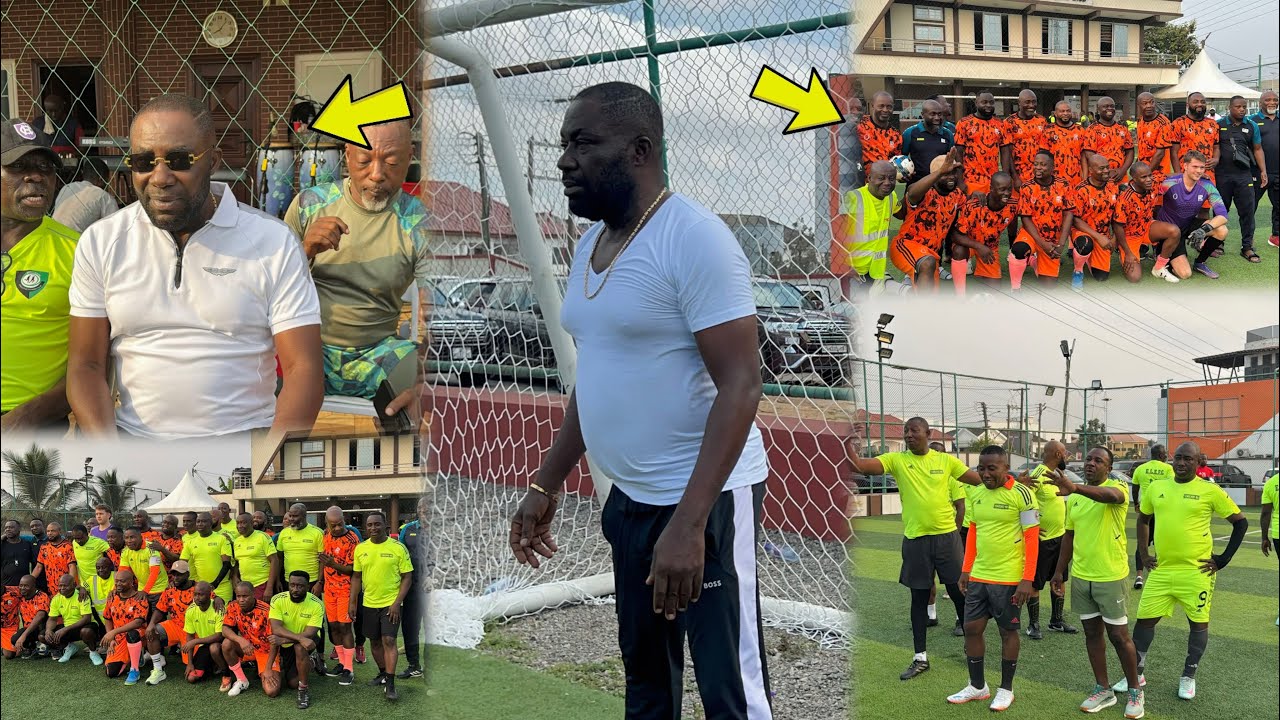 Woow Watch the Beautiful Football Match Between Amsterdam FC Ves Despite East Legon Fitness Club 🔥