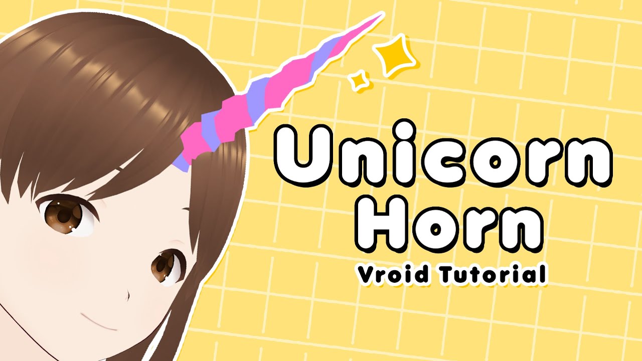 HOW TO MAKE HORN FOR ABSOLUTE BEGINNER | Vroid Studio Tutorial