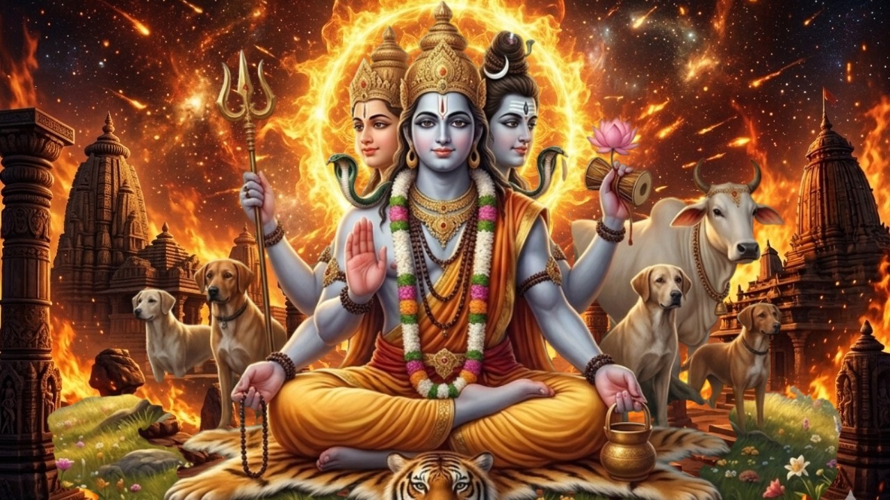 ದತ್ತಾತ್ರೇಯ ತವ ಶರಣಂ 🔱 | ದತ್ತನಾಥ ಭಕ್ತಿ ಗೀತೆ | ಬೆಳಗಿನ ಭಜನ | Kannada Devotional