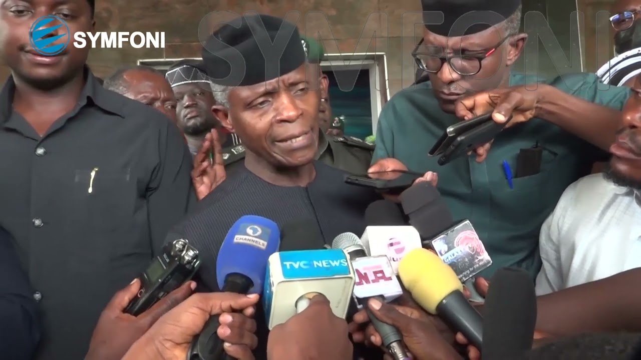 VP Yemi Osinbajo Condemns Killings In Southeast, But Fails To React To Killing Of Deborah In Sokoto
