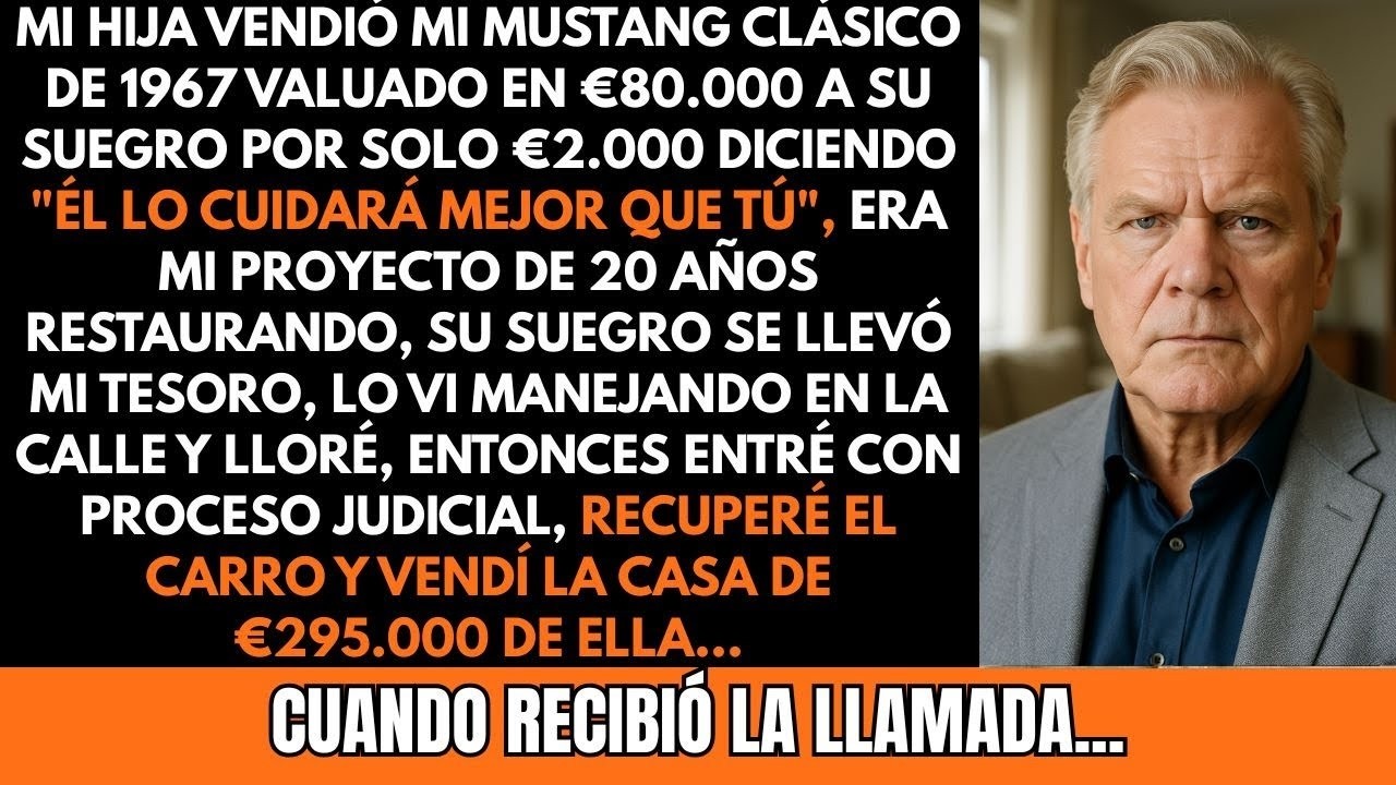 Mi Hija Vendió Mi Carro Clásico De $80 000 A Su Suegro Por $2 000： ＂Él Lo Cuidará Mejor＂ Pero Yo