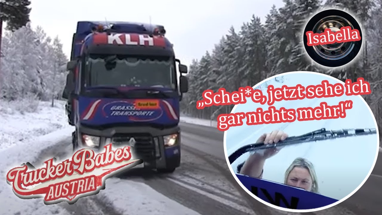 Helga kämpft sich durch den Schnee! ❄🌨  | Trucker Babes Austria | ATV