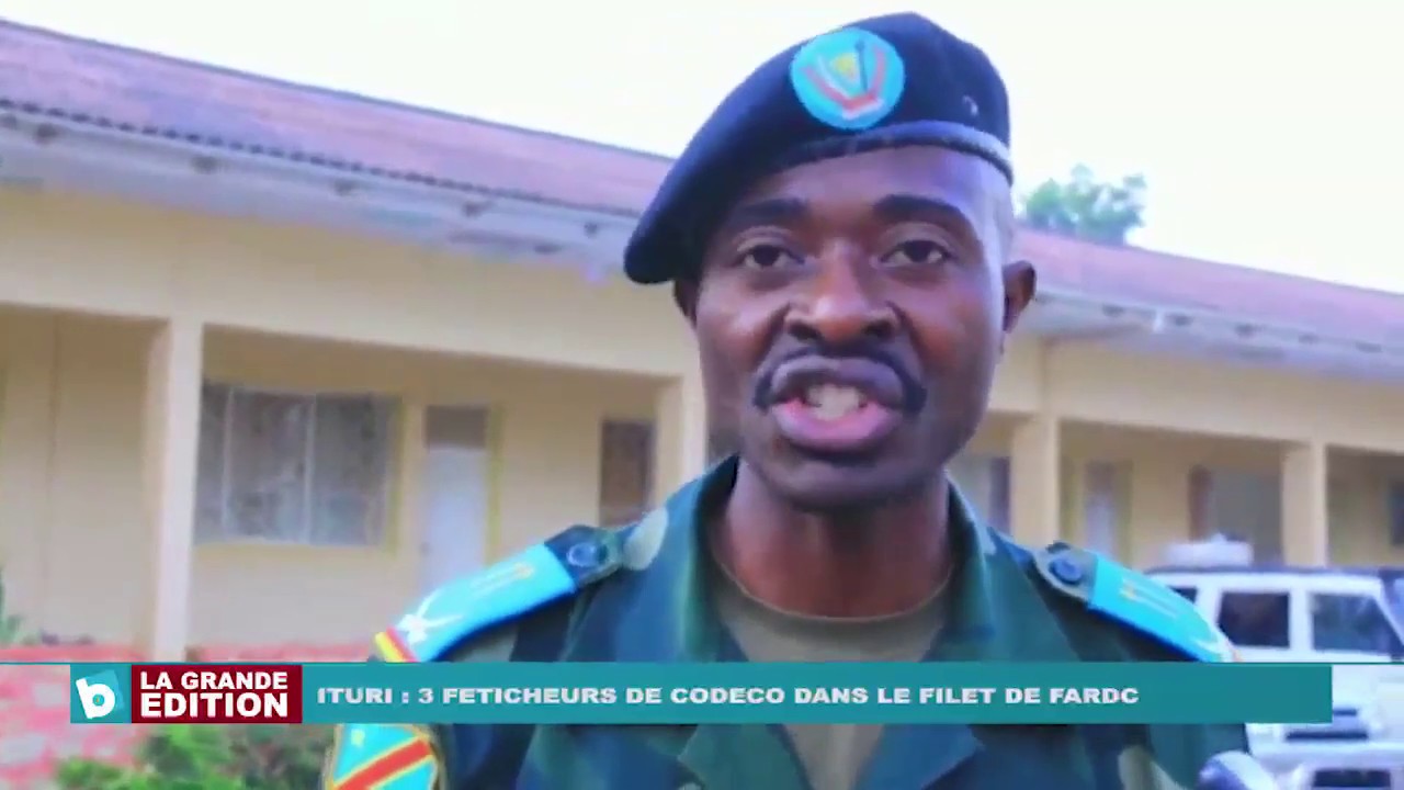 Ituri: 3 féticheurs de CODECO dans le filet des FARDC