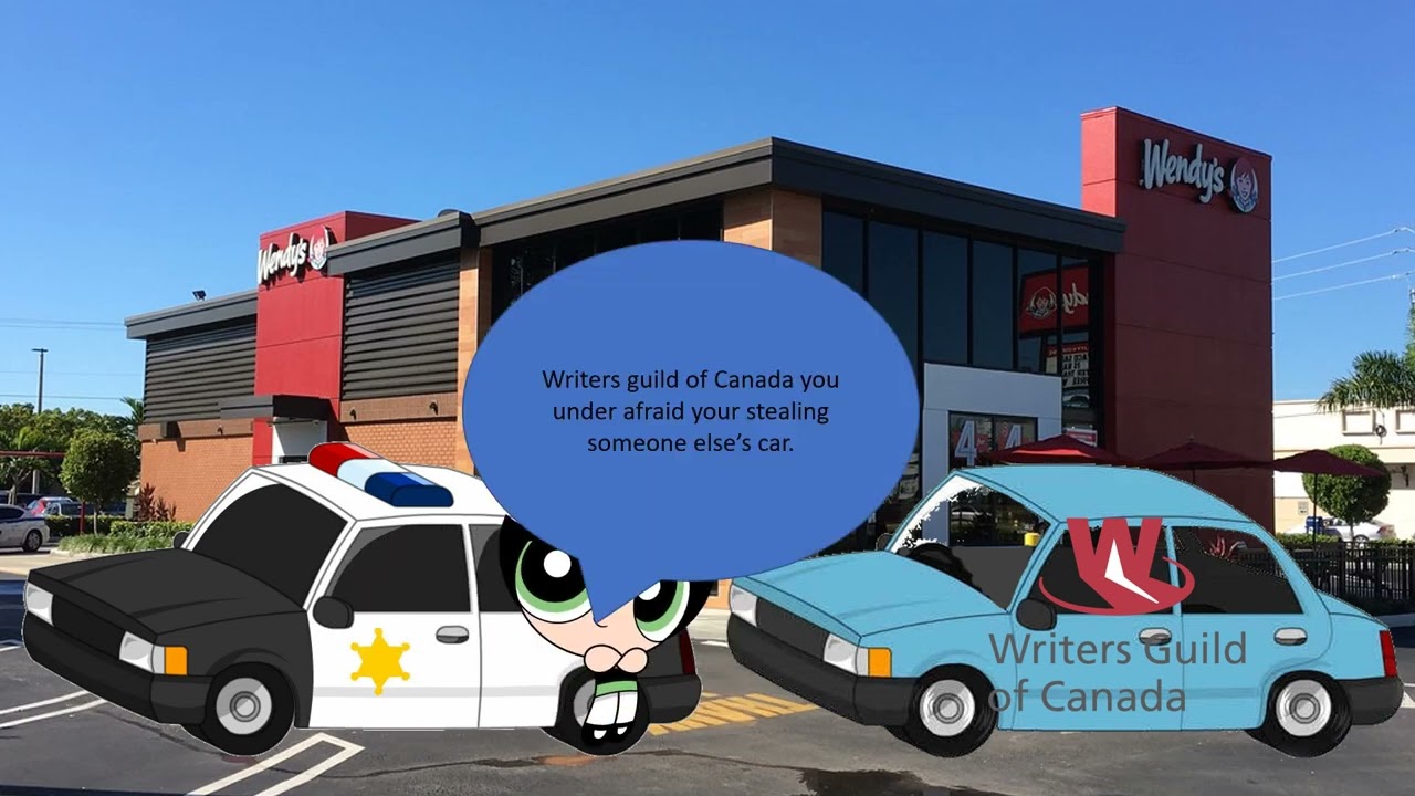Writers Guild Of Canada Steal Someone Else's Car And Gets Grounded