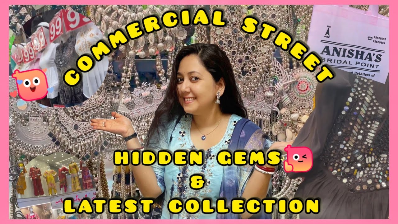 ✨ Commercial Street Bangalore Shopping Vlog | Hidden Gems & Must Visit Stores!
