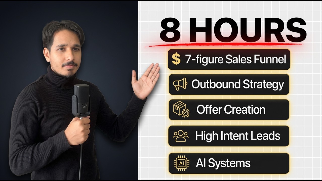 everything i've learned running outbound for B2B Offers (the full 10-hour course)