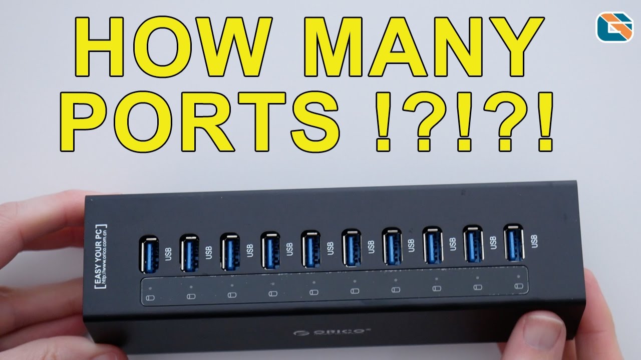 Amazing 10 Port USB 3.0 Hub