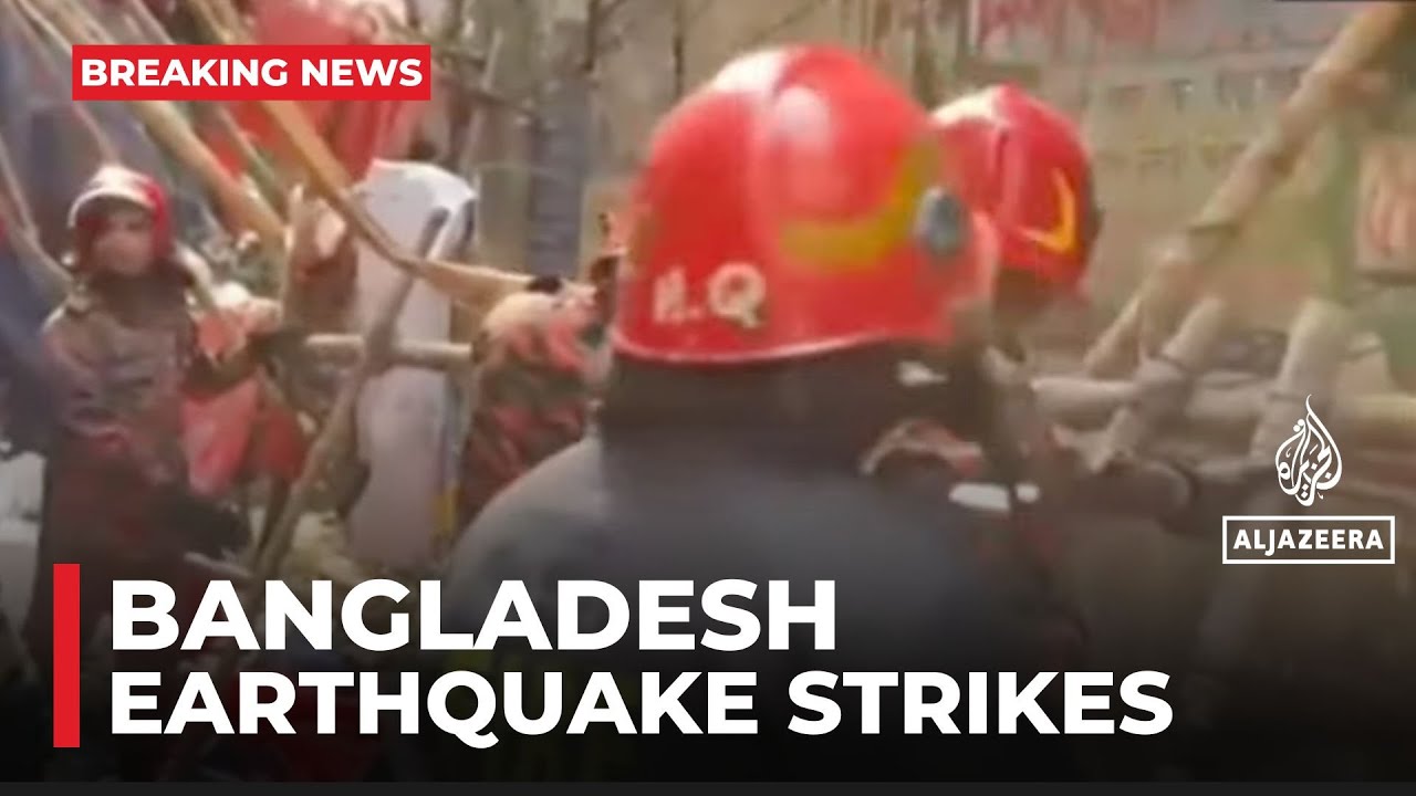 Bangladesh earthquake: 5.7 magnitude quake sends people running from homes