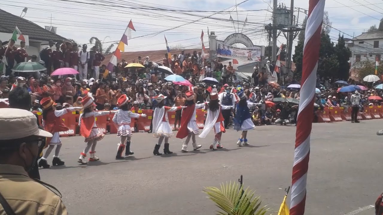 Display Marching Band SD Masehi 1 kabanjahe 2022 - HUT RI 77