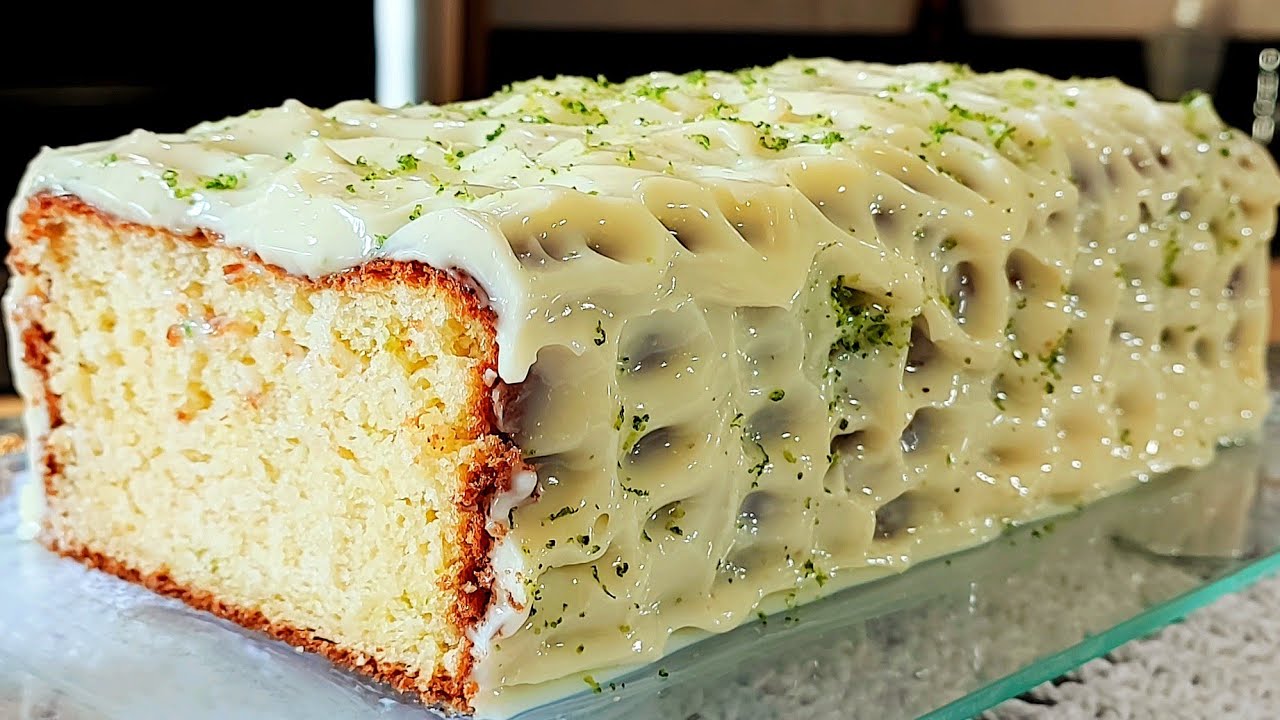 O mais FOFINHO, úmido e SABOROSO esse BOLO de LIMÃO é perfeito