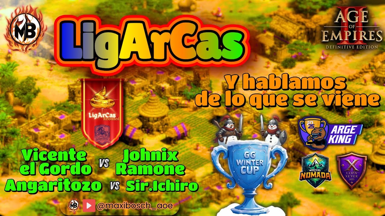 🏆LigArCas 2 Reloaded🏆 y Hablamos de los torneos nuevos que están por comenzar