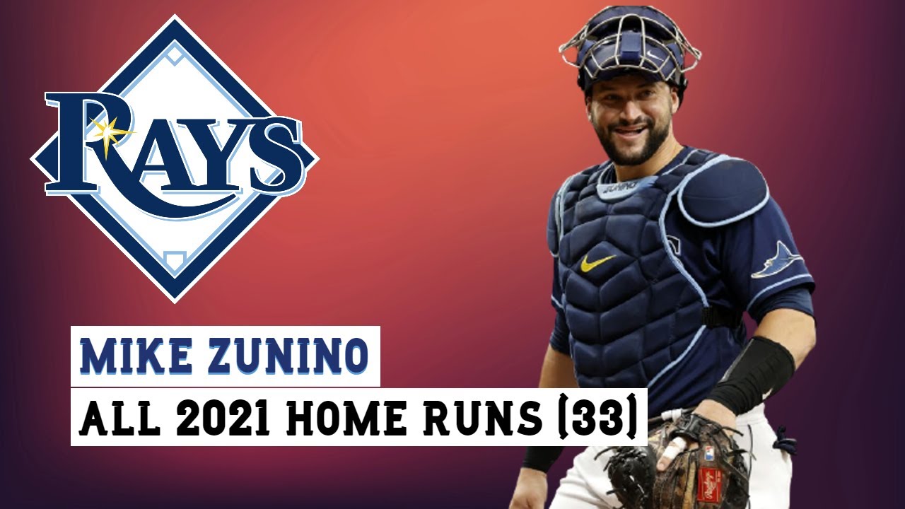 Mike Zunino (#10) All 33 Home Runs of the 2021 MLB Season
