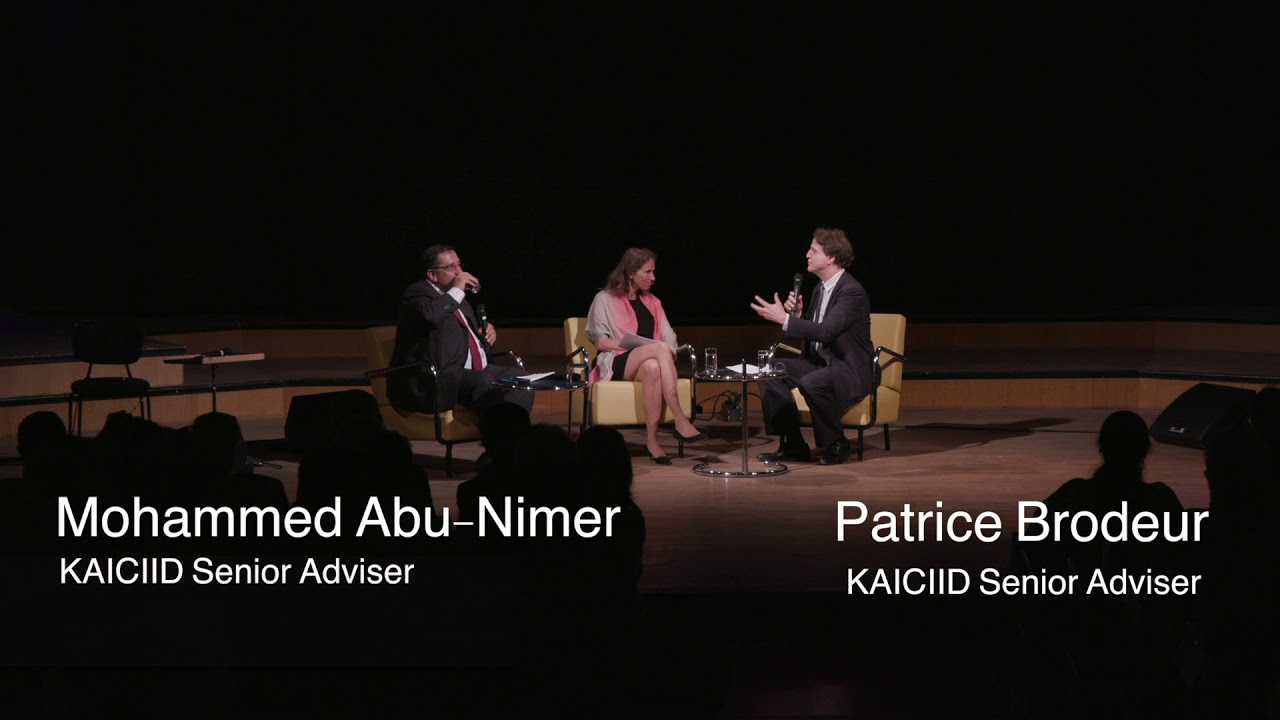 In the Spirit of Dialogue: Dr. Mohammed Abu-Nimer and Dr. Patrice Brodeur