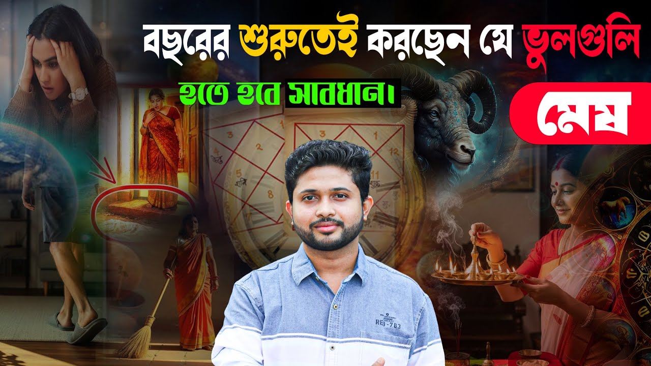 মেষ রাশি♈। Aries Sign 🐏। বছর শুরুতেই এই ভুলগুলি করবেন না।