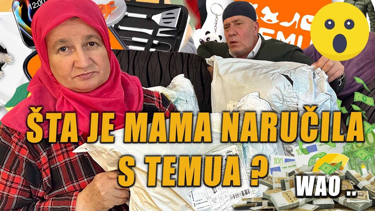 MAMA I BABO OTVARAJU PAKETE S TEMU-A *nije se štedila*
