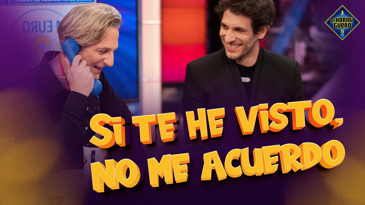 Trancas y Barrancas ponen a prueba la memoria visual de Quim y Ernesto Alterio - El Hormiguero