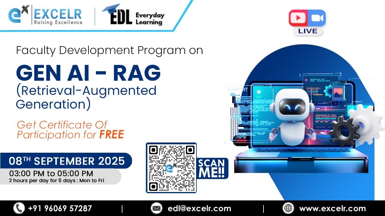 FDP on GEN AI – RAG Day 1