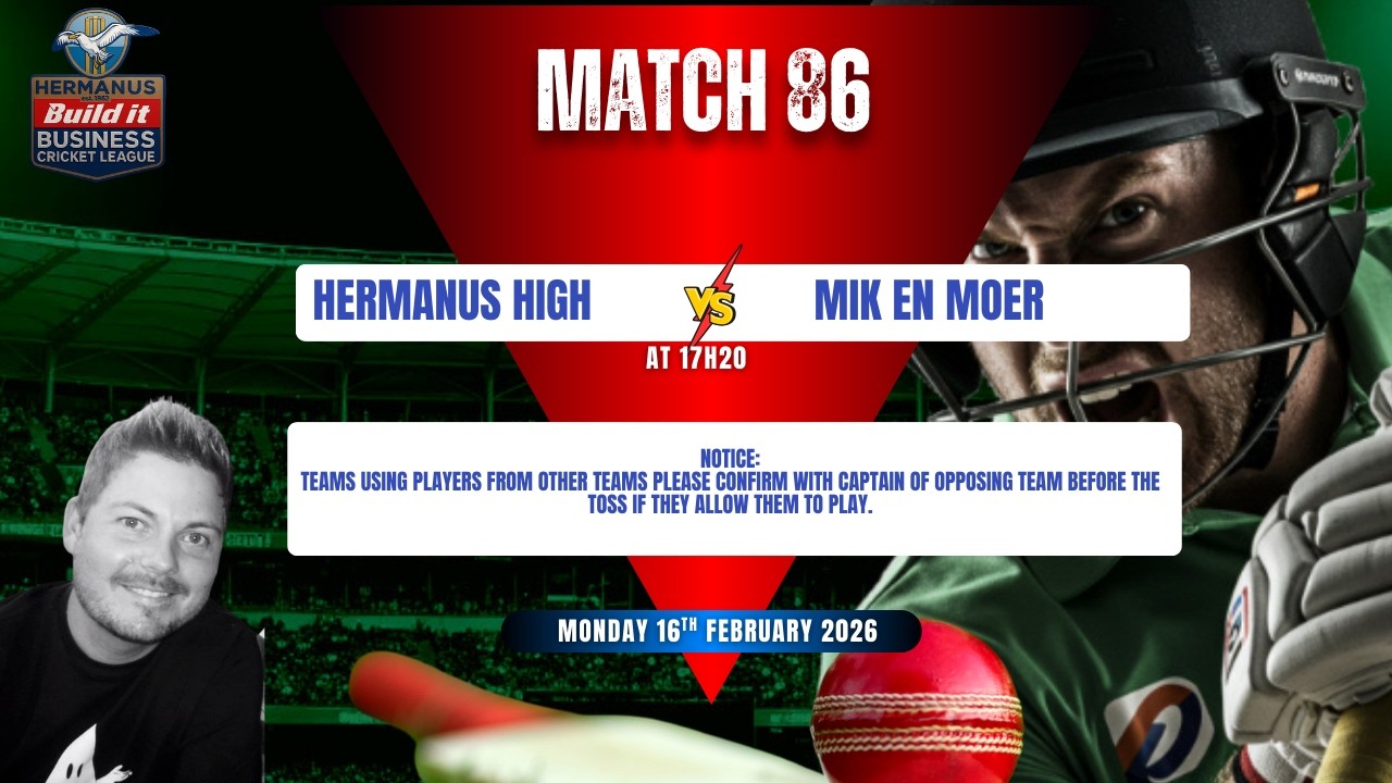 “Live @ 17H20 - Mik en Moer vs Hermanus High