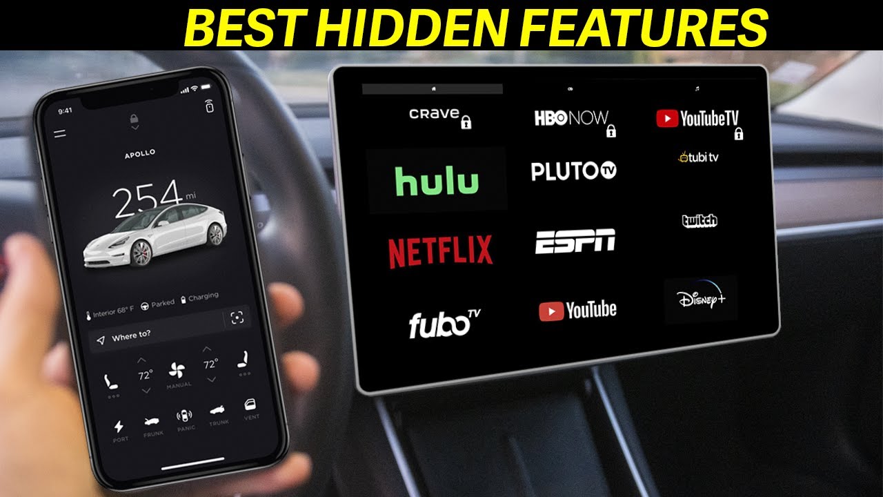 TOP Hidden Features! - Tesla Model 3