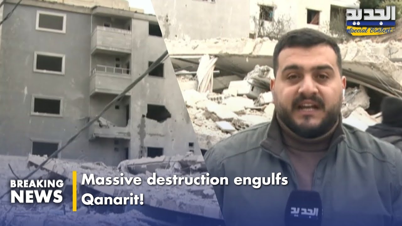 Massive destruction engulfs Qanarit!.. كاميرا 